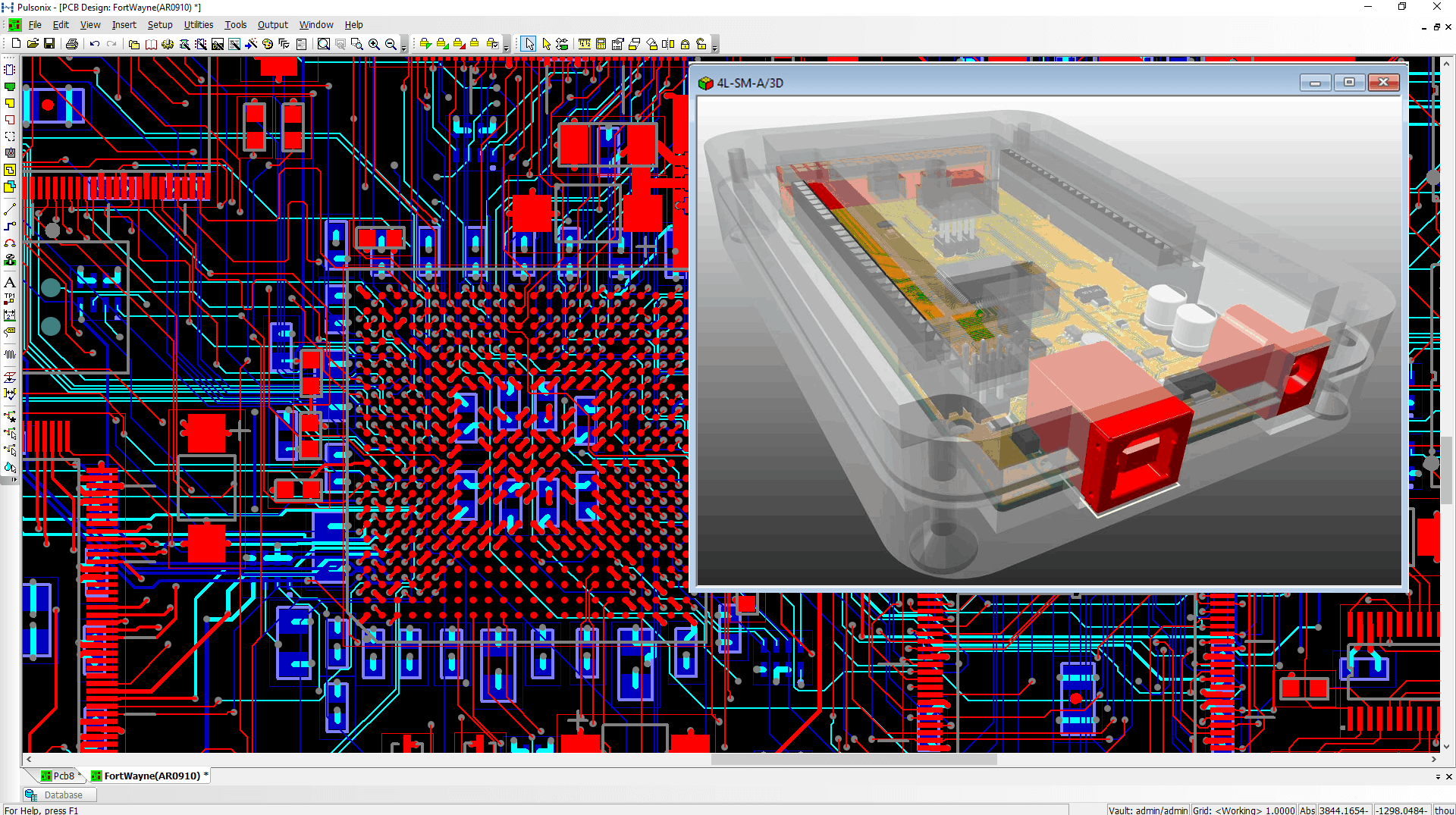 altium designer 20 pcb variant views